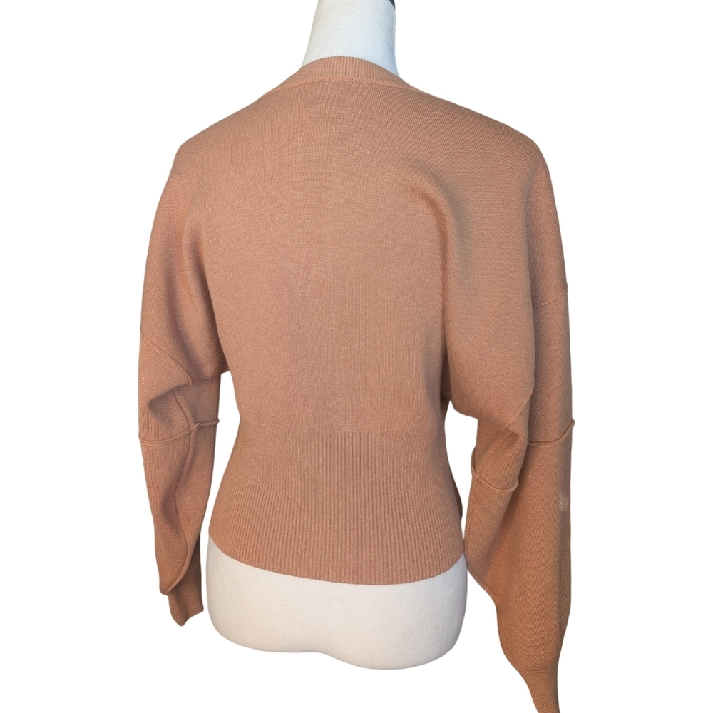 Anthropologie half zip pullover sweater in size small. Camel/tan - Picture 8 of 12